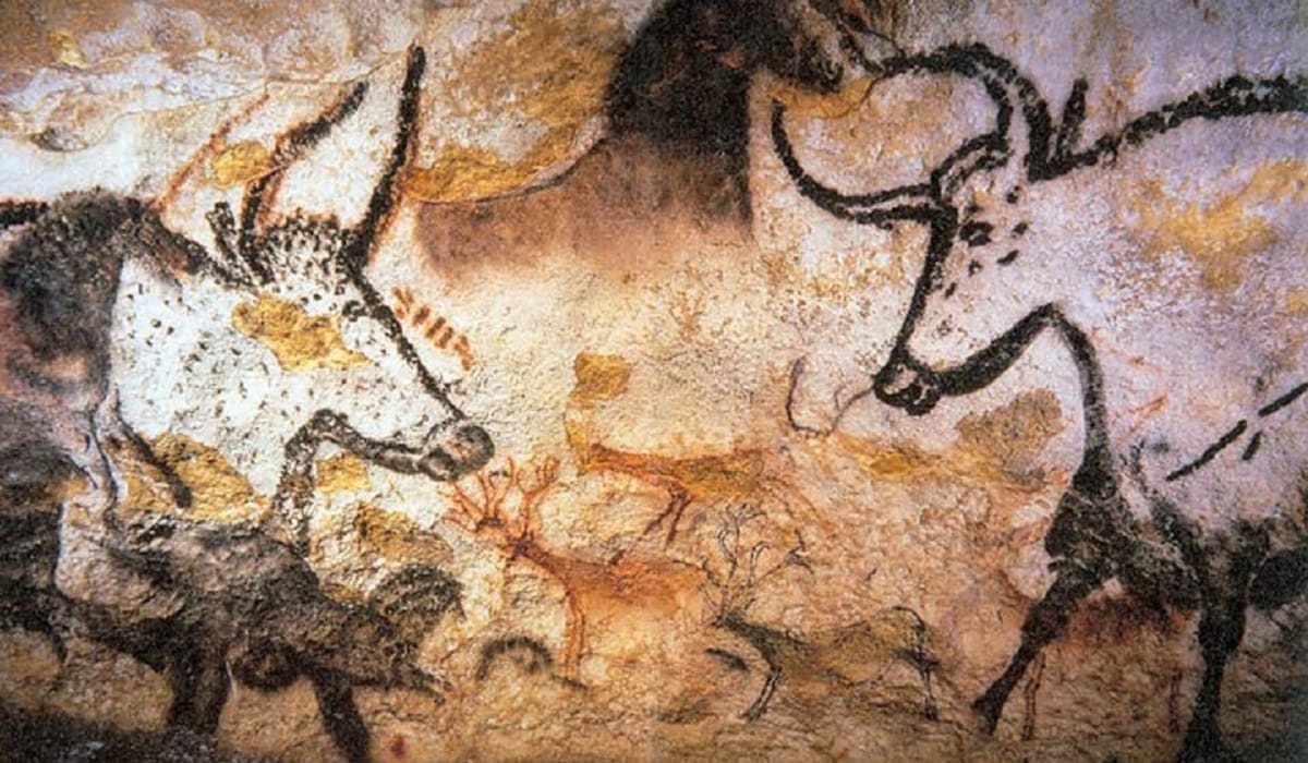 Ancient cave art