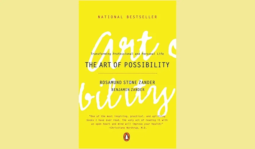The cover of 'The Art of Possibility'