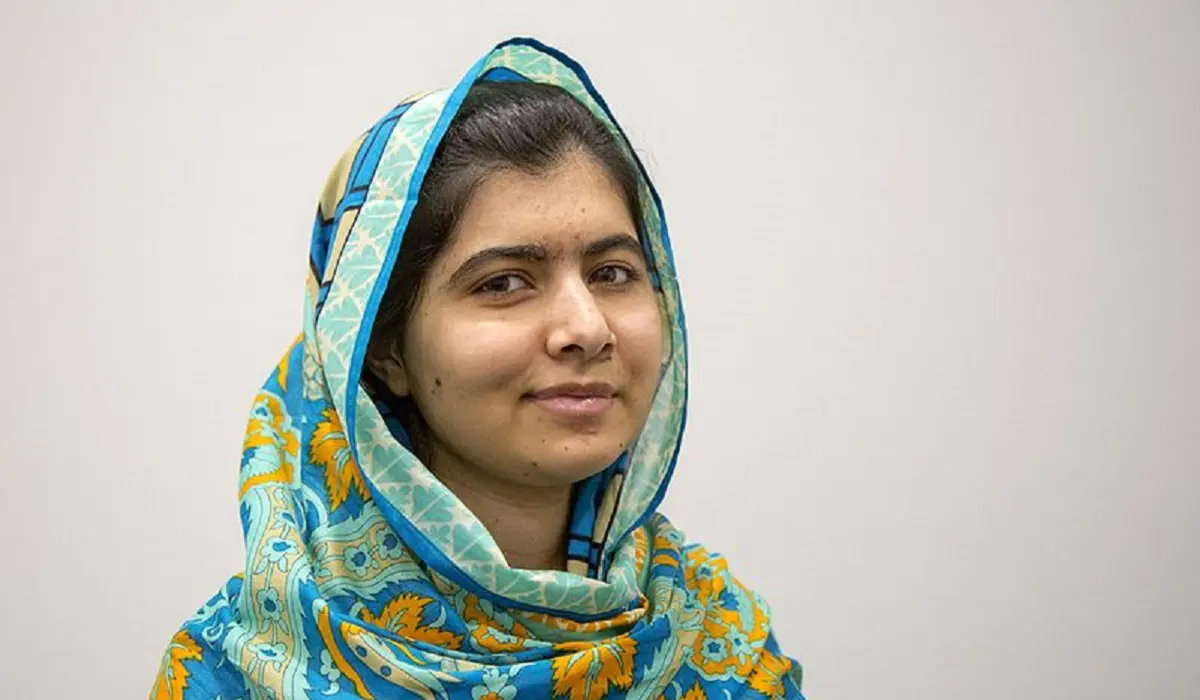 A picture of Malala Yousafzai