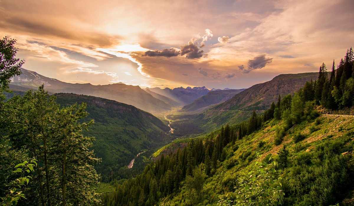 Montana river valley